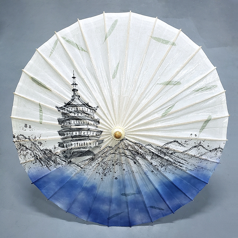 北京植物标本油纸伞