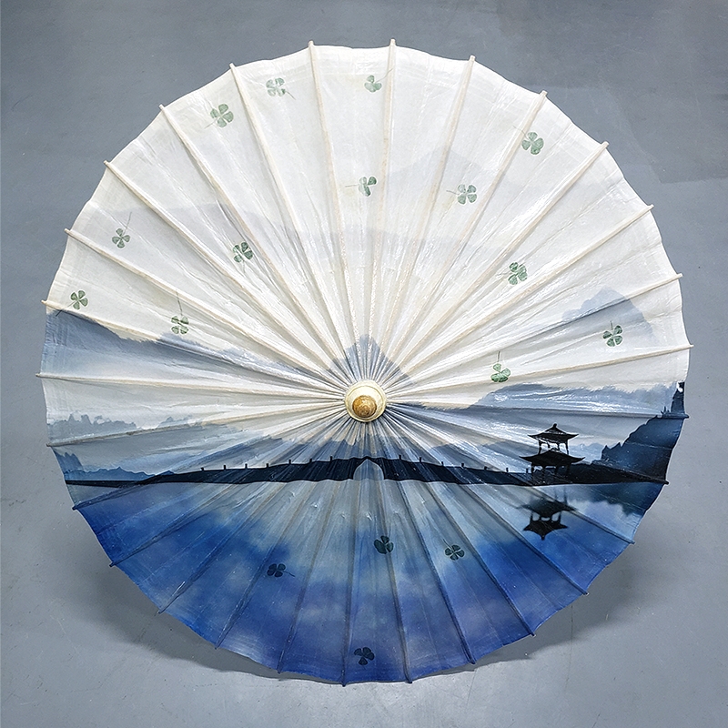 上海植物标本油纸伞