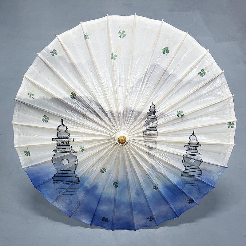 北京植物标本油纸伞