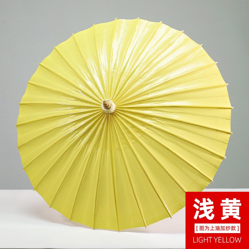浅黄油纸伞